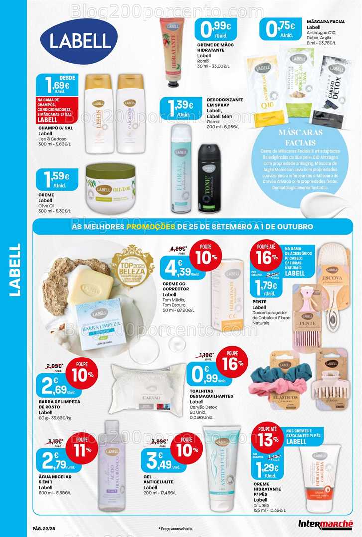 Antevisão Folheto INTERMARCHÉ Super Promoções de 25 setembro a 1 outubro