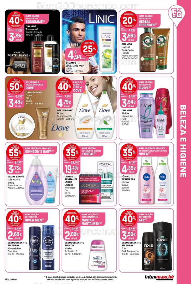 Antevisão Folheto INTERMARCHÉ Super Promoções de 25 setembro a 1 outubro