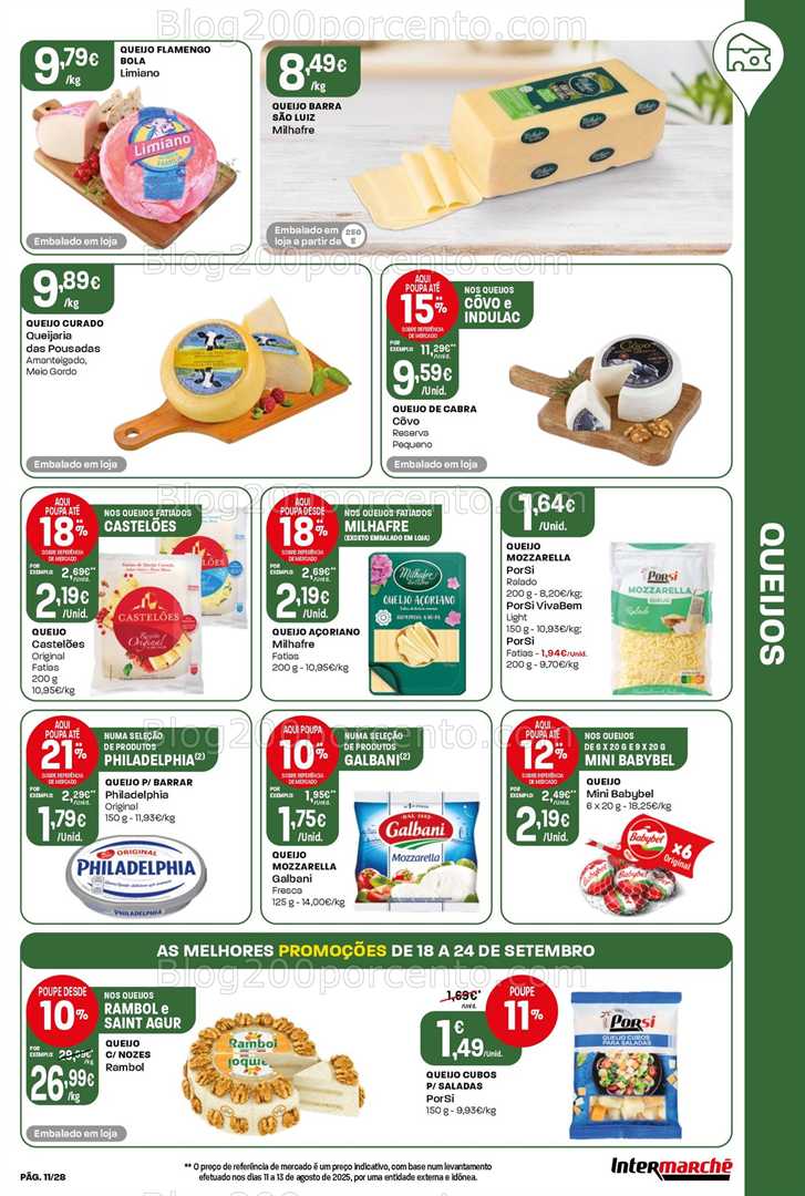 Antevisão Folheto INTERMARCHÉ Super Promoções de 18 a 24 setembro