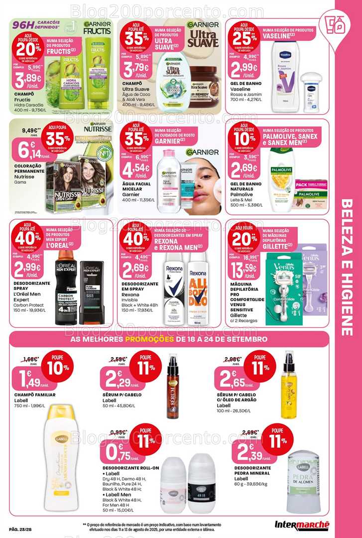 Antevisão Folheto INTERMARCHÉ Super Promoções de 18 a 24 setembro