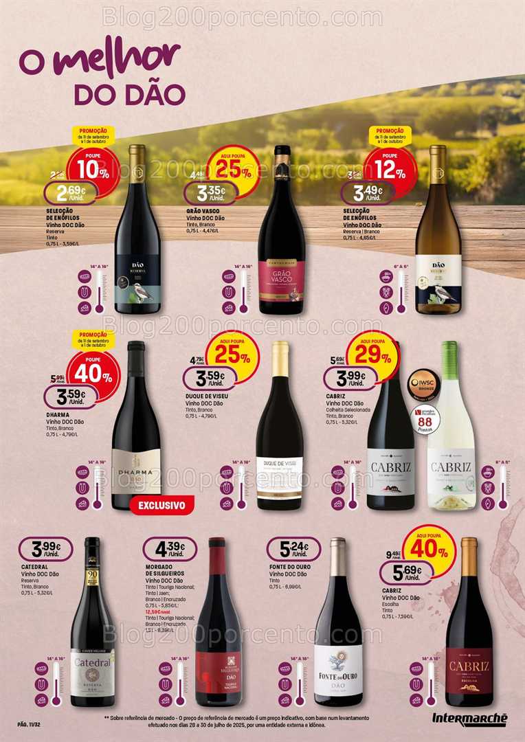 Antevisão Folheto INTERMARCHÉ Feira QEV Promoções de 11 setembro a 1 outubro