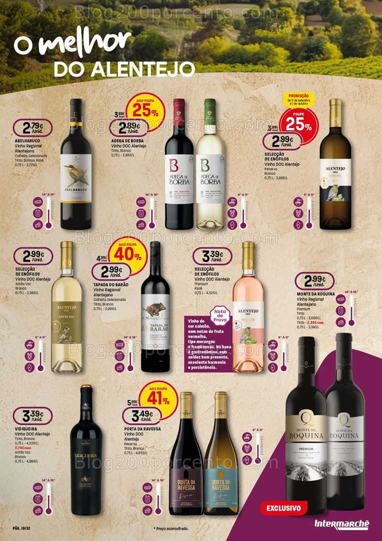 Antevisão Folheto INTERMARCHÉ Feira QEV Promoções de 11 setembro a 1 outubro