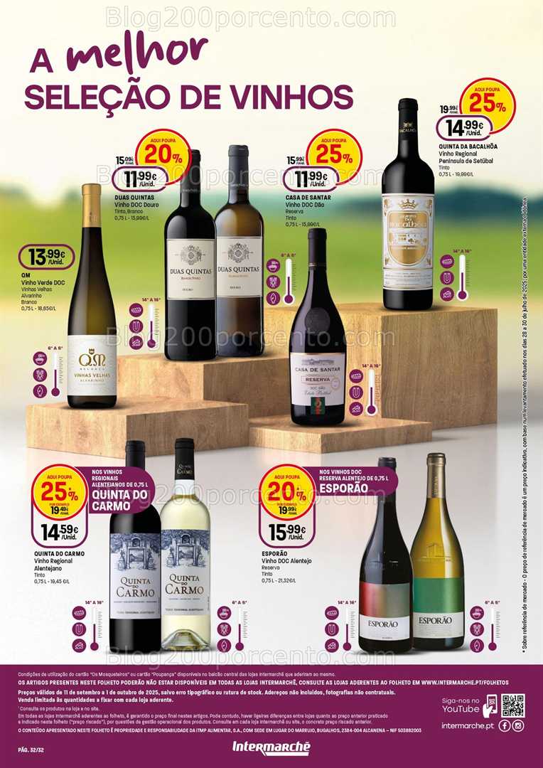 Antevisão Folheto INTERMARCHÉ Feira QEV Promoções de 11 setembro a 1 outubro