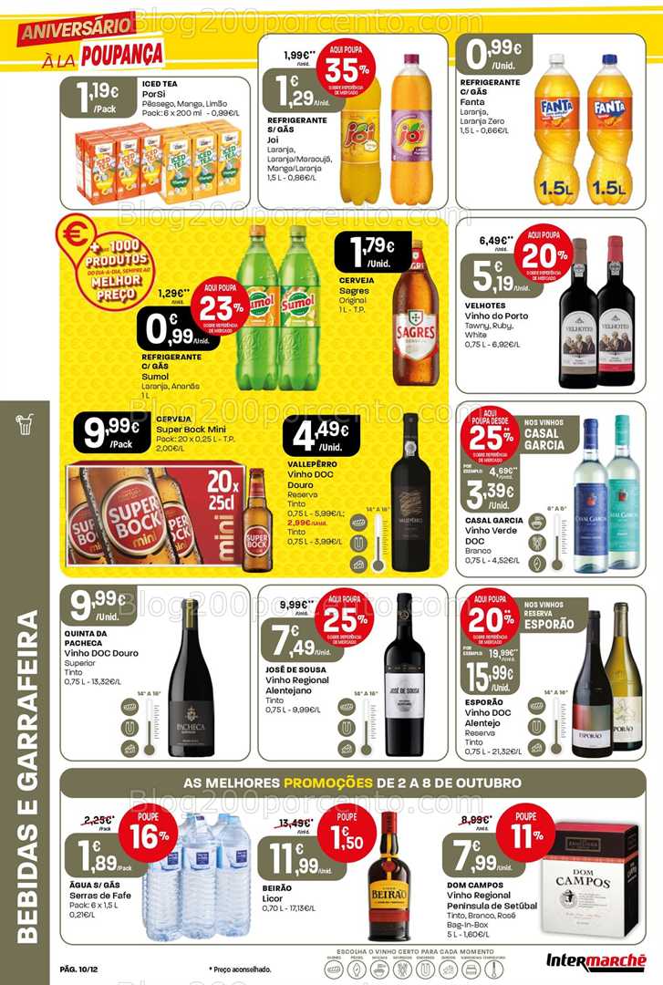 Antevisão Folheto INTERMARCHÉ Mini Promoções de 2 a 8 outubro