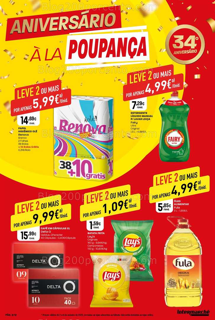 Antevisão Folheto INTERMARCHÉ Mini Promoções de 2 a 8 outubro