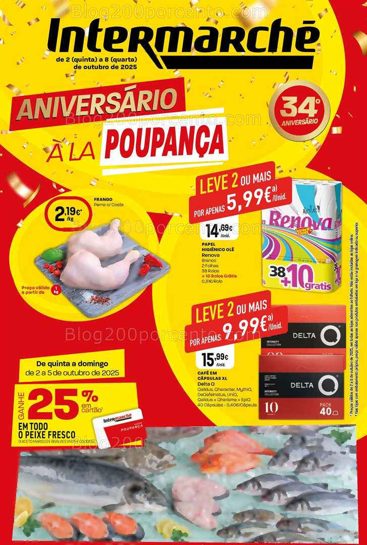 Antevisão Folheto INTERMARCHÉ Super Promoções de 2 a 8 outubro