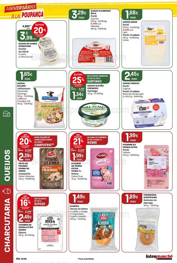 Antevisão Folheto INTERMARCHÉ Super Promoções de 2 a 8 outubro