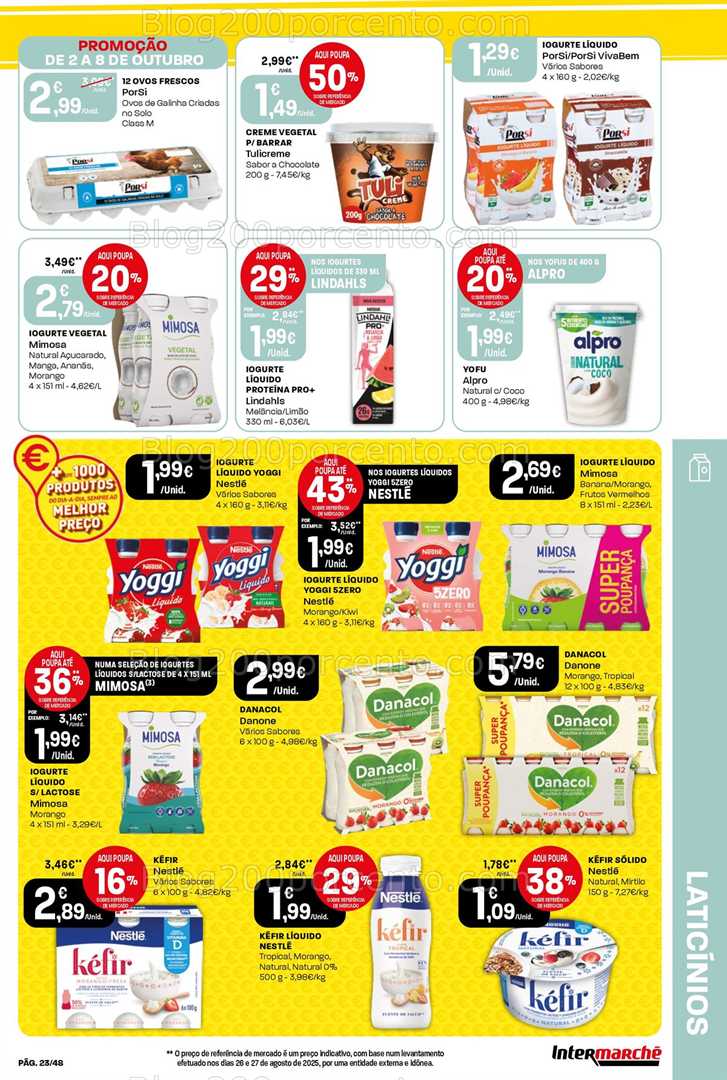 Antevisão Folheto INTERMARCHÉ Super Promoções de 2 a 8 outubro