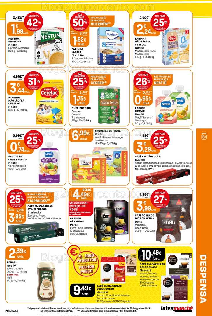 Antevisão Folheto INTERMARCHÉ Super Promoções de 2 a 8 outubro