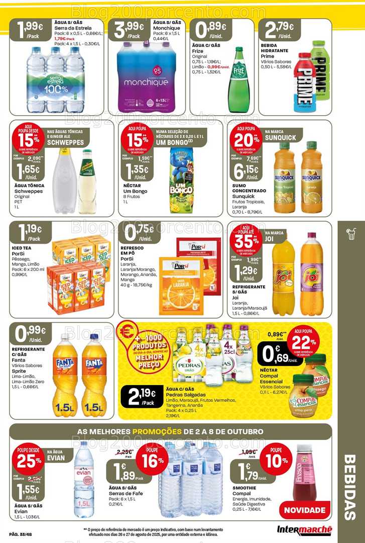 Antevisão Folheto INTERMARCHÉ Super Promoções de 2 a 8 outubro