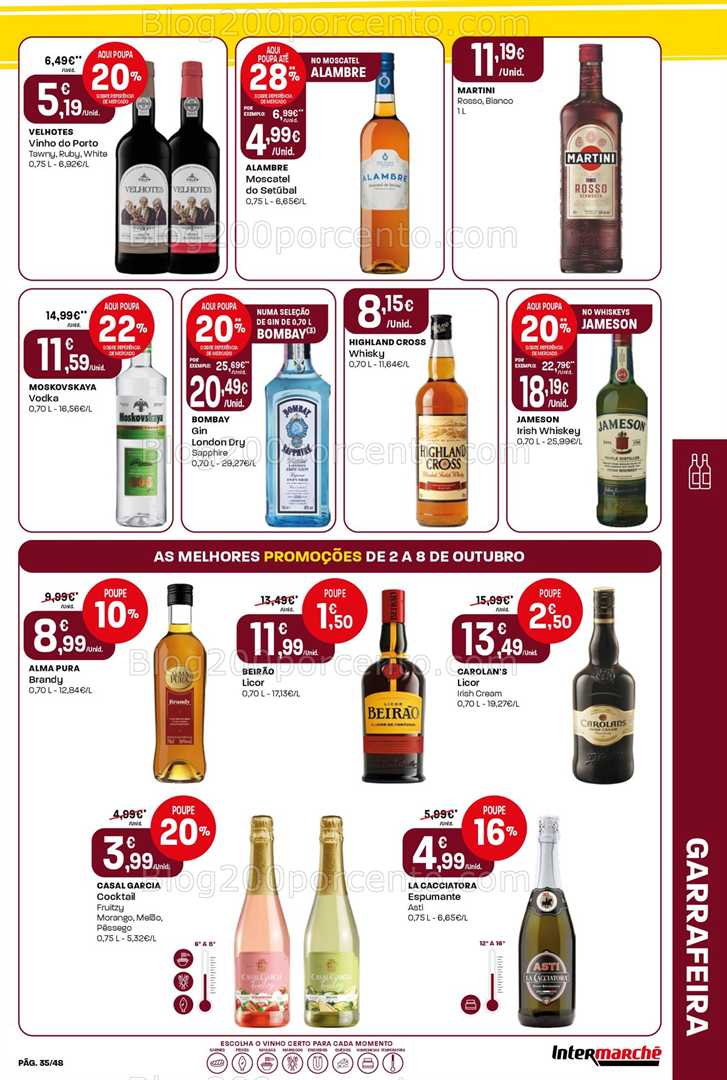 Antevisão Folheto INTERMARCHÉ Super Promoções de 2 a 8 outubro