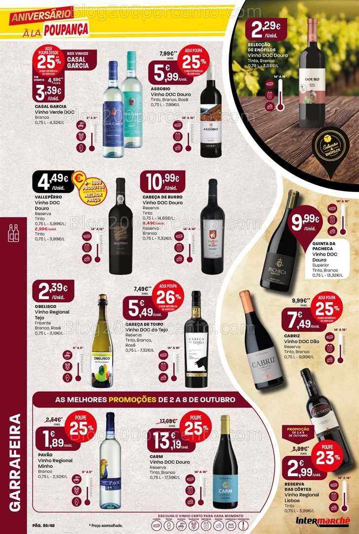 Antevisão Folheto INTERMARCHÉ Super Promoções de 2 a 8 outubro