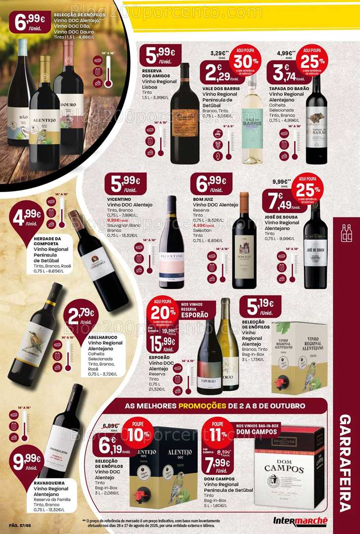 Antevisão Folheto INTERMARCHÉ Super Promoções de 2 a 8 outubro
