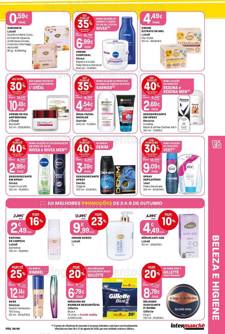 Antevisão Folheto INTERMARCHÉ Super Promoções de 2 a 8 outubro