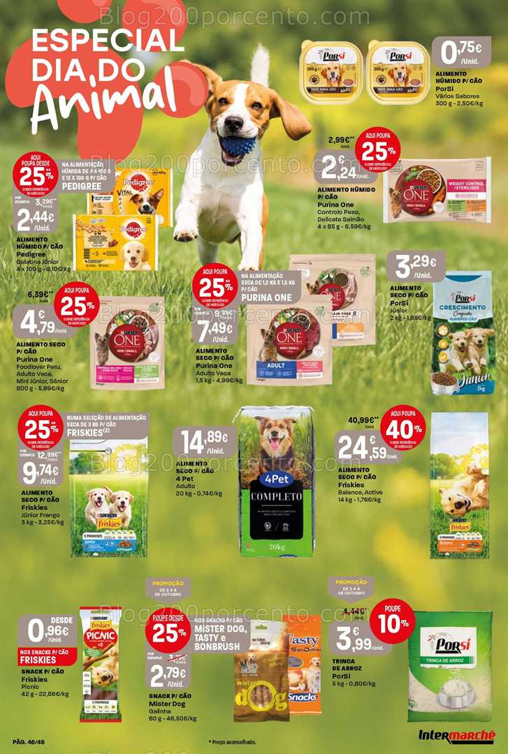 Antevisão Folheto INTERMARCHÉ Super Promoções de 2 a 8 outubro