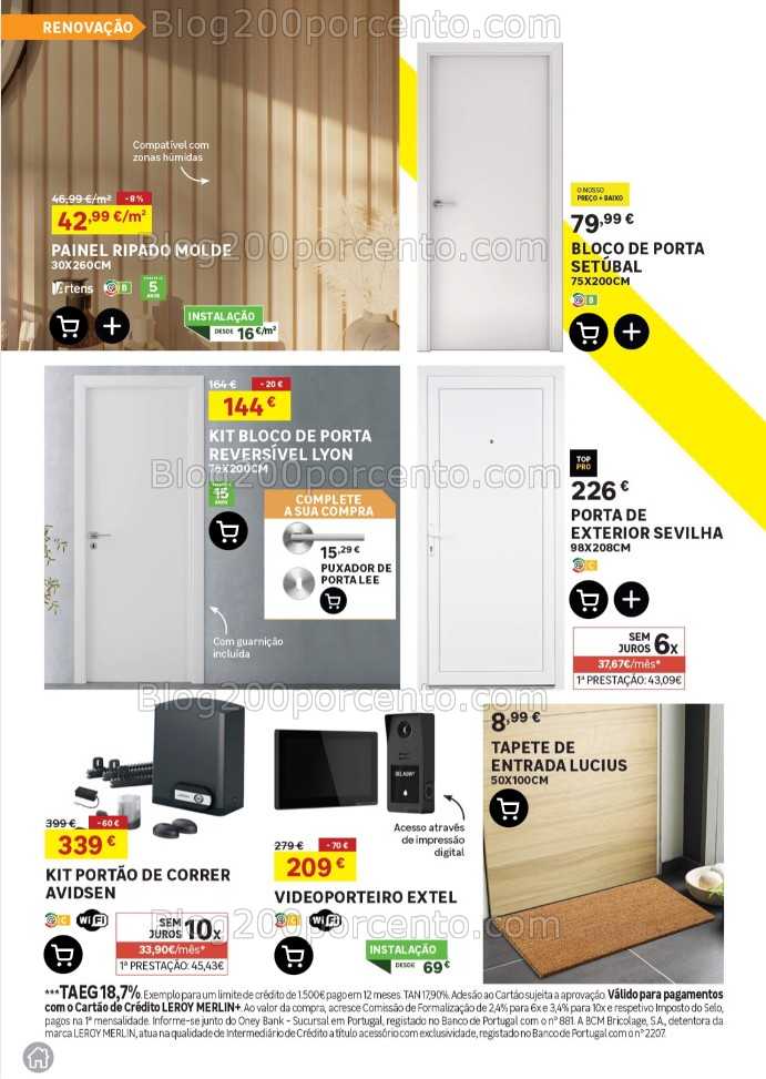 Antevisão Folheto LEROY MERLIN Promoções de 2 outubro a 11 novembro