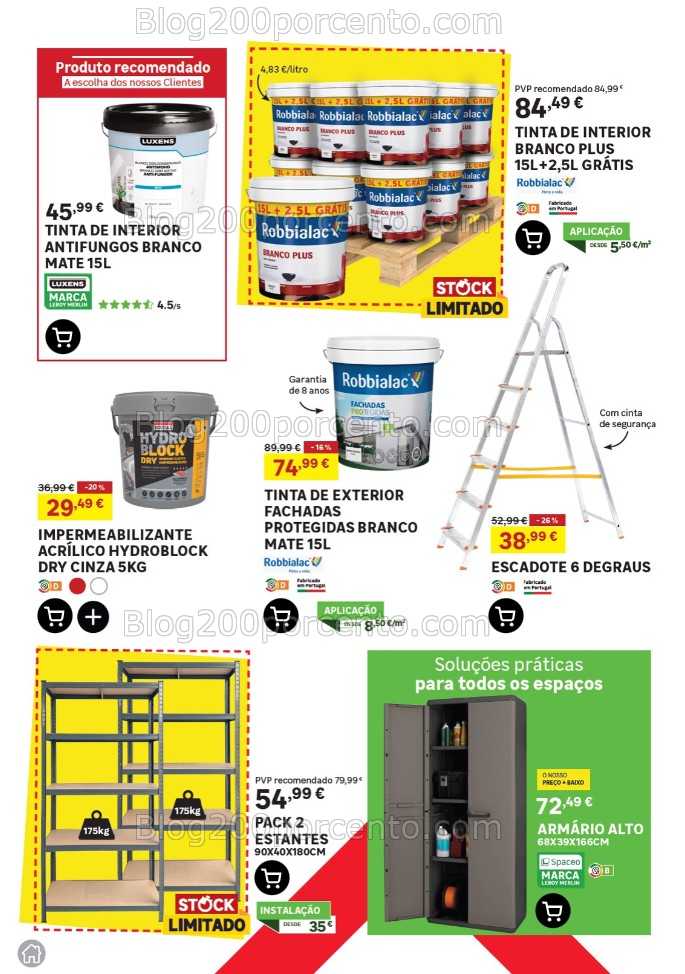 Antevisão Folheto LEROY MERLIN Promoções de 2 outubro a 11 novembro