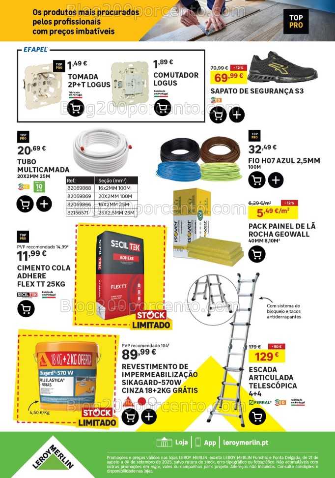 Antevisão Folheto LEROY MERLIN Promoções de 2 outubro a 11 novembro