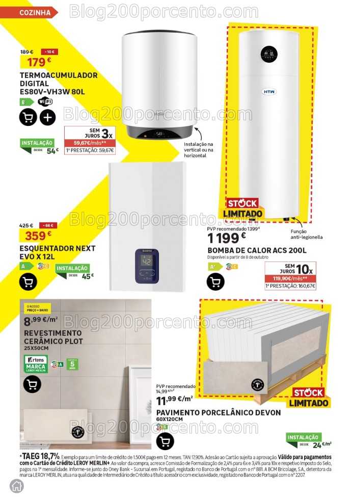 Antevisão Folheto LEROY MERLIN Promoções de 2 outubro a 11 novembro