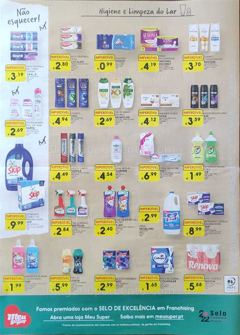 Antevisão Folheto MEU SUPER Promoções de 18 a 29 setembro