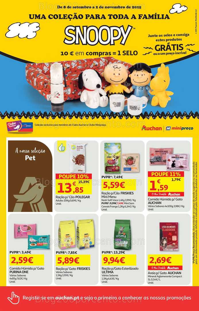 Antevisão Folheto MINIPREÇO - AUCHAN Promoções de 25 setembro a 1 outubro