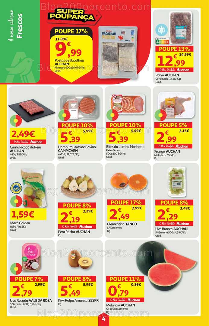 Antevisão Folheto MINIPREÇO - AUCHAN Promoções de 25 setembro a 1 outubro