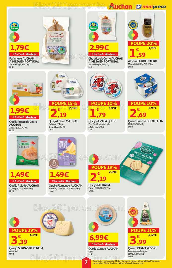 Antevisão Folheto MINIPREÇO - AUCHAN Promoções de 25 setembro a 1 outubro