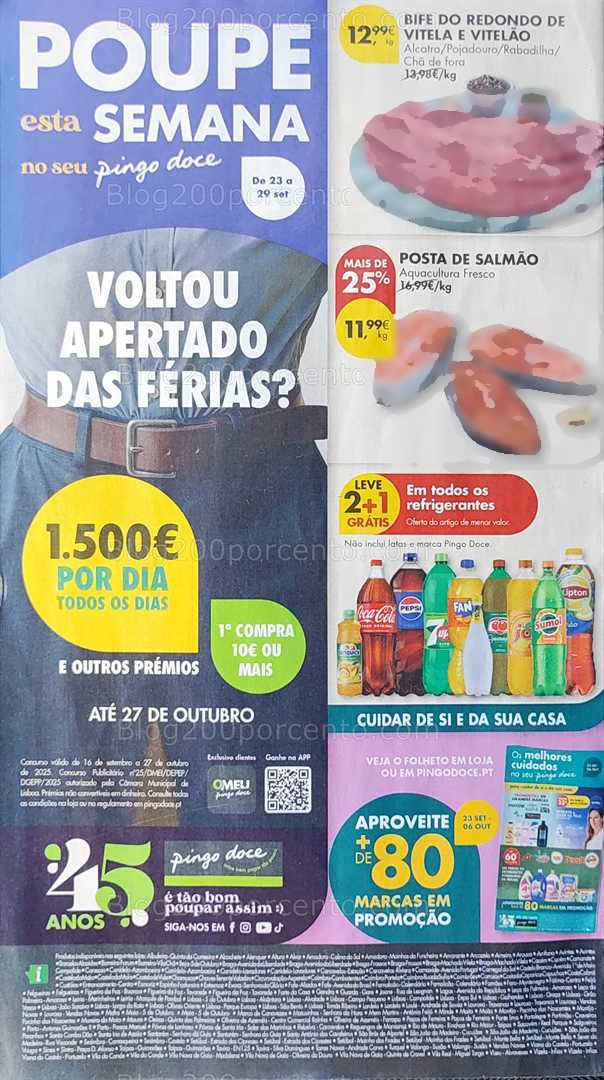 Antevisão Folheto PINGO DOCE Promoções de 23 a 29 setembro