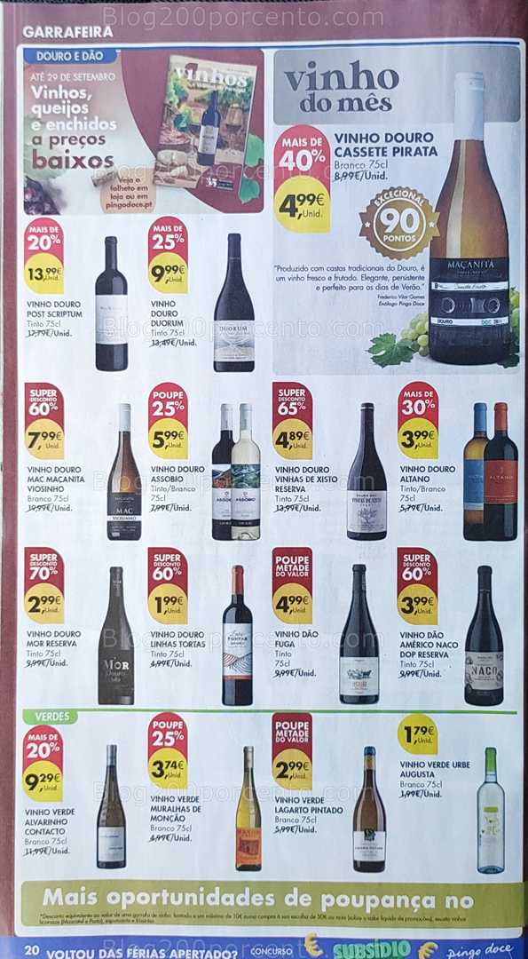 Antevisão Folheto PINGO DOCE Promoções de 23 a 29 setembro
