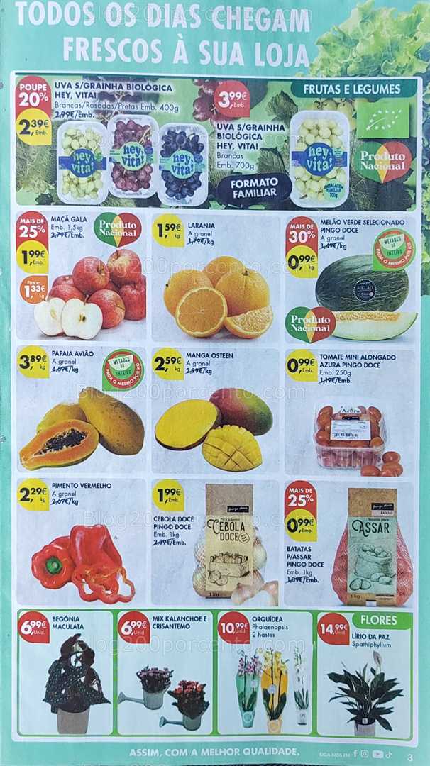 Antevisão Folheto PINGO DOCE Promoções de 23 a 29 setembro