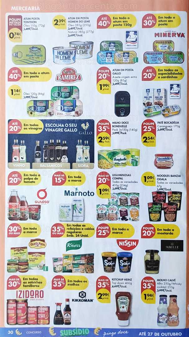 Antevisão Folheto PINGO DOCE Promoções de 23 a 29 setembro