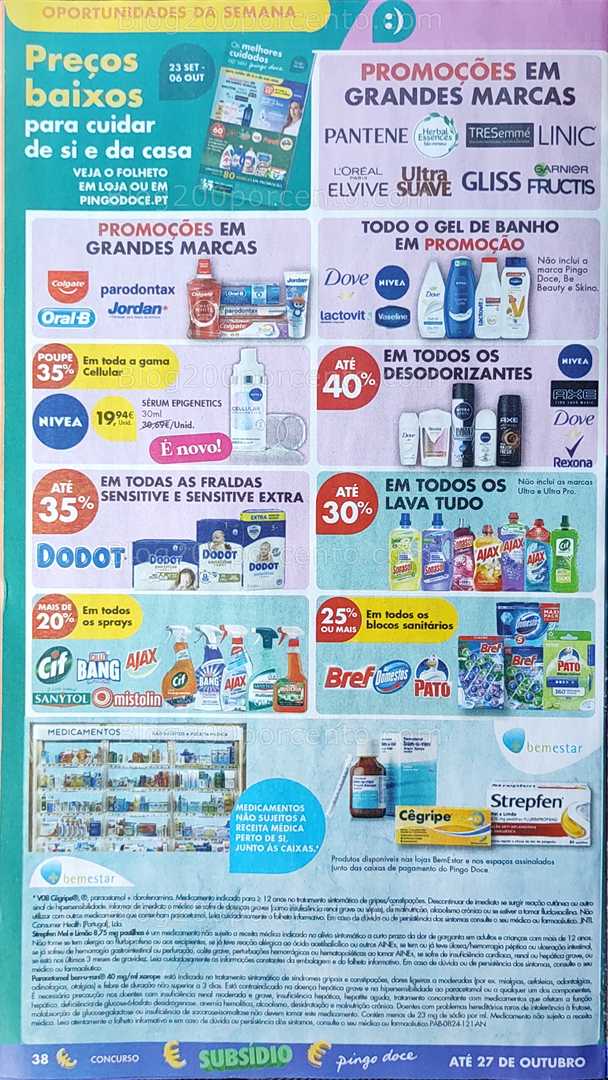 Antevisão Folheto PINGO DOCE Promoções de 23 a 29 setembro