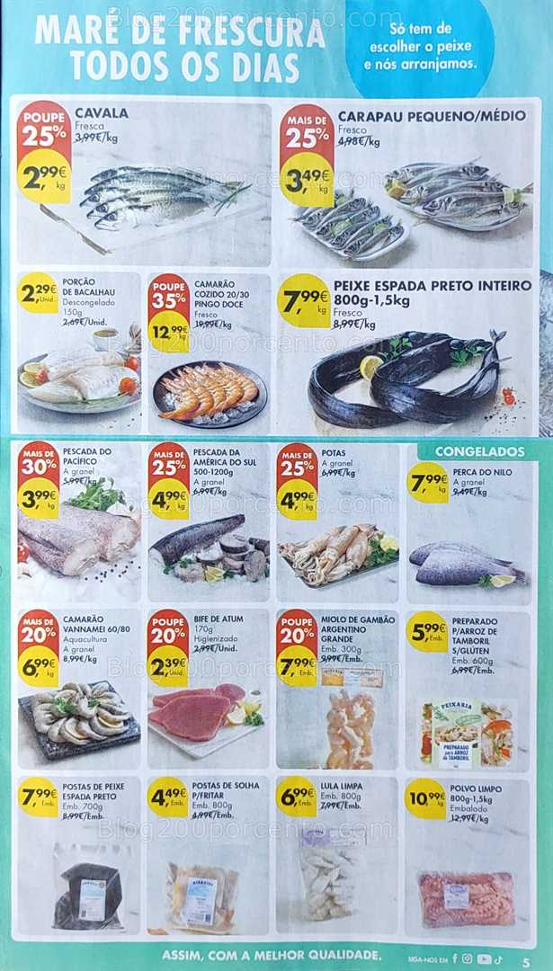 Antevisão Folheto PINGO DOCE Promoções de 23 a 29 setembro
