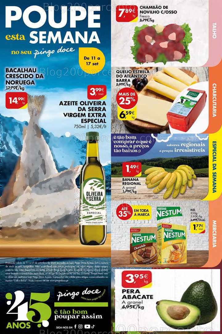 Antevisão Folheto PINGO DOCE Açores Promoções de 11 a 17 setembro