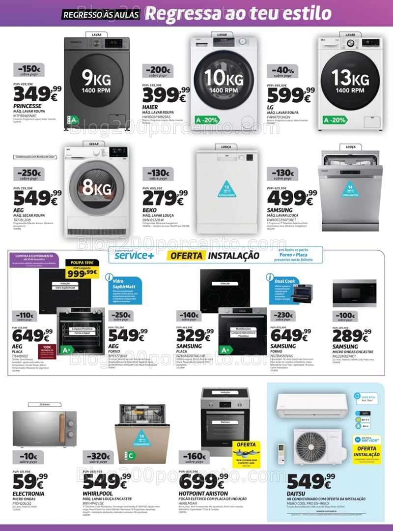 Antevisão Folheto RADIO POPULAR Promoções de 24 setembro a 8 outubro