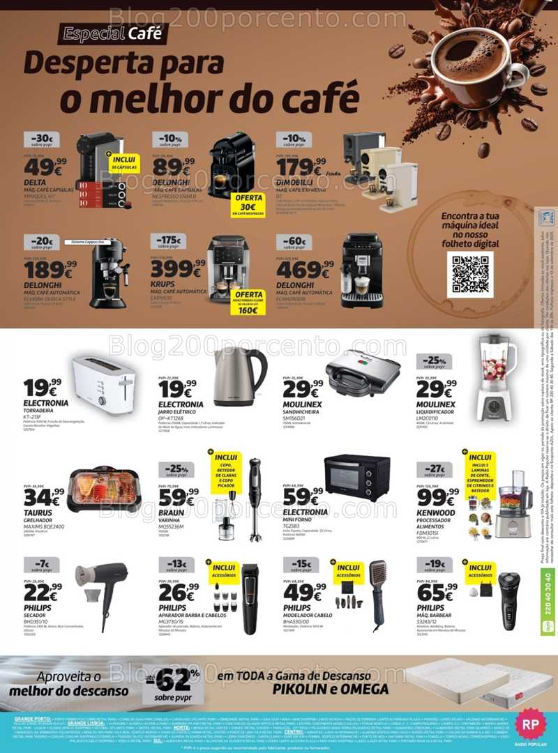 Antevisão Folheto RADIO POPULAR Promoções de 24 setembro a 8 outubro
