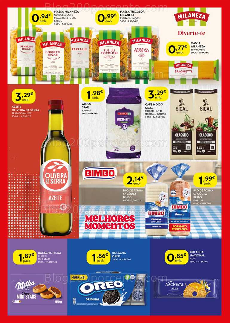 Antevisão Folheto SPAR Promoções de 16 a 28 setembro