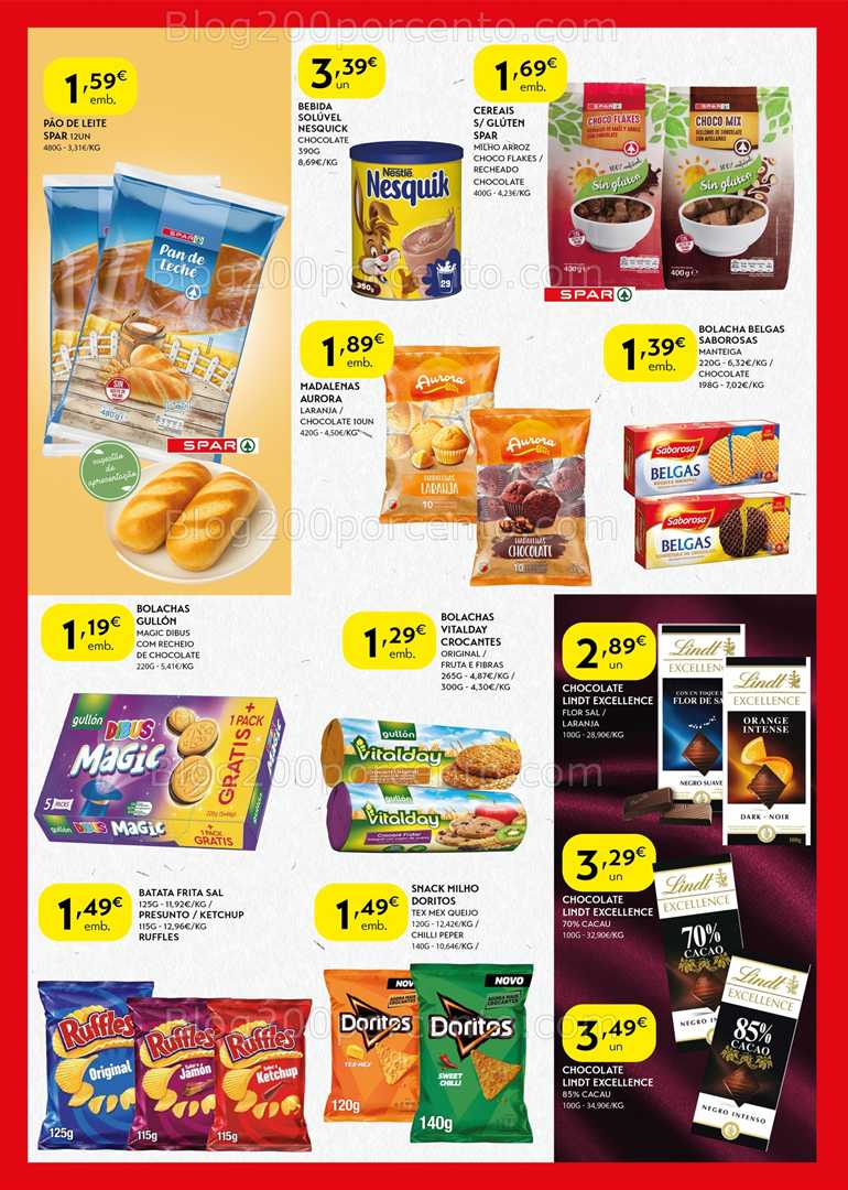 Antevisão Folheto SPAR Promoções de 30 setembro a 12 outubro