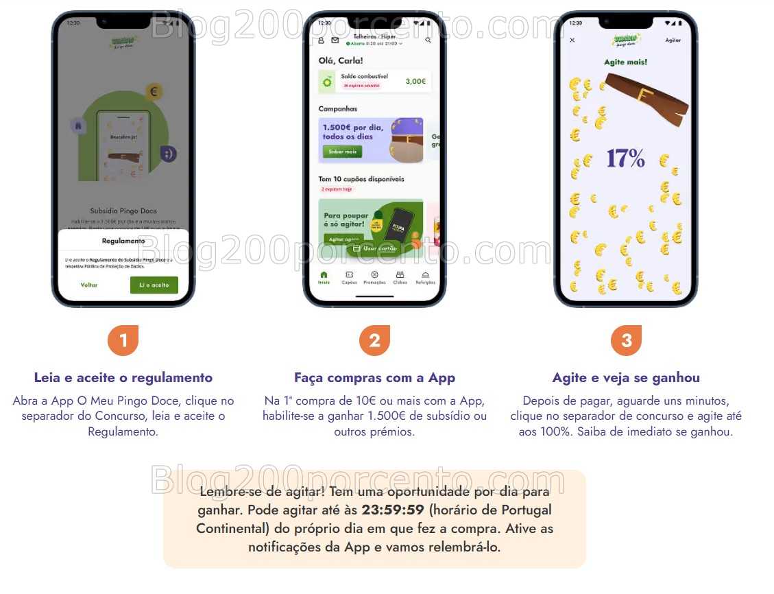ALERTA - Novo Passatempo PINGO DOCE - 1500€ por dia em prémios!