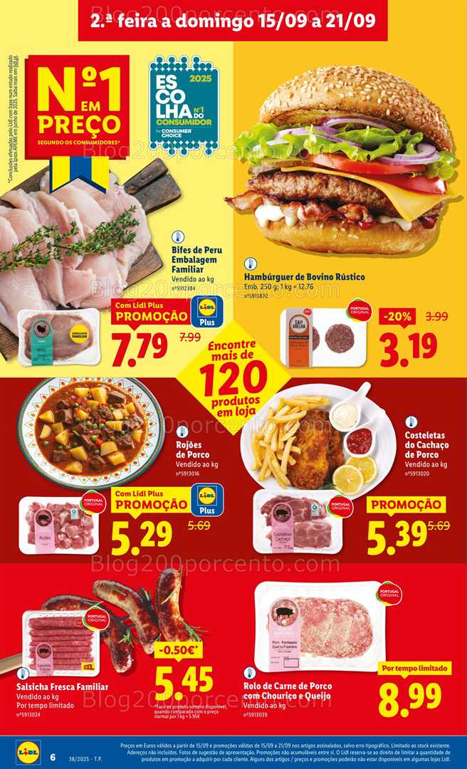 Antevisão Folheto LIDL Promoções de 15 a 21 setembro - Versão Digital