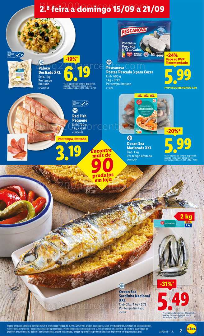 Antevisão Folheto LIDL Promoções de 15 a 21 setembro - Versão Digital