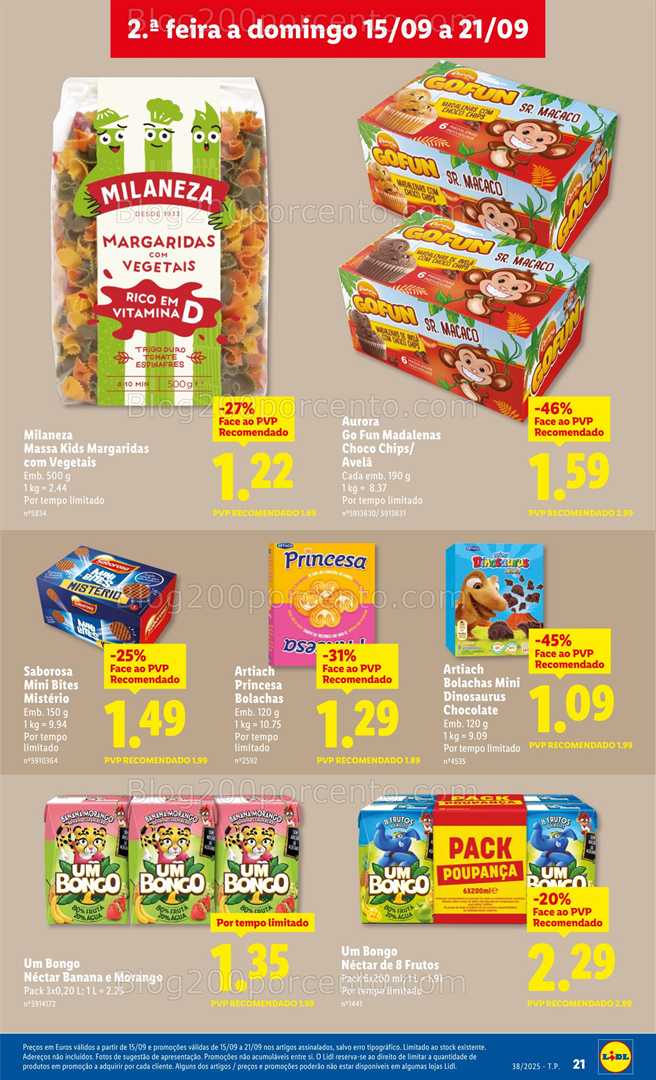 Antevisão Folheto LIDL Feira do Bebé Promoções de 15 a 21 setembro