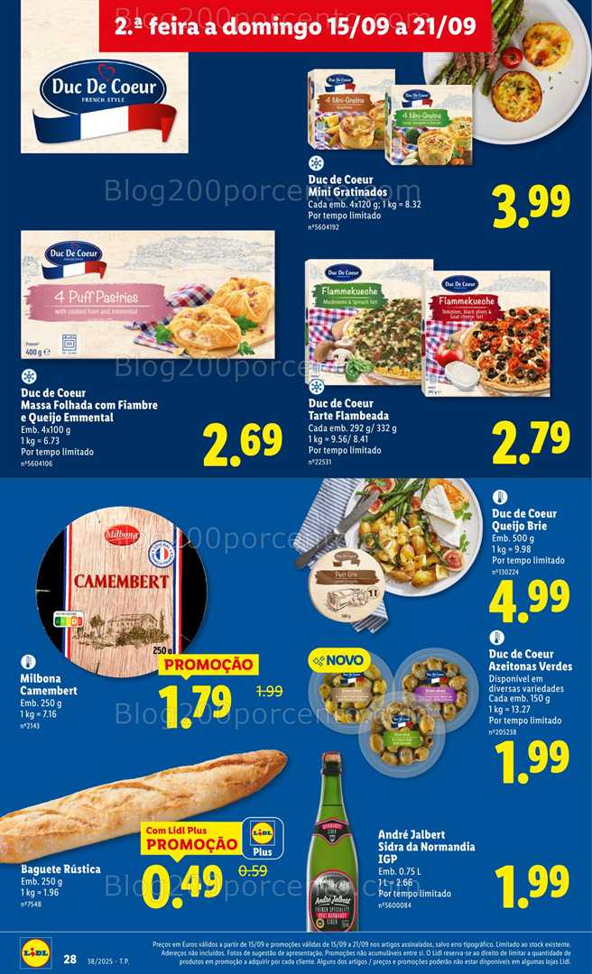 Antevisão Folheto LIDL Sabores do Mundo Promoções de 15 a 21 setembro