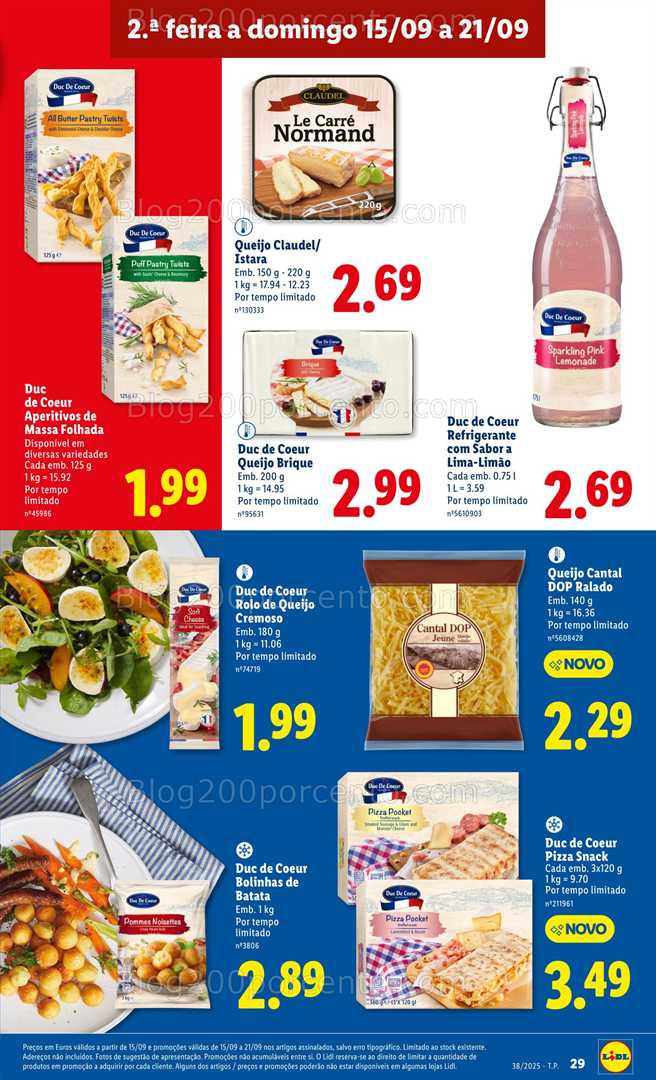 Antevisão Folheto LIDL Sabores do Mundo Promoções de 15 a 21 setembro
