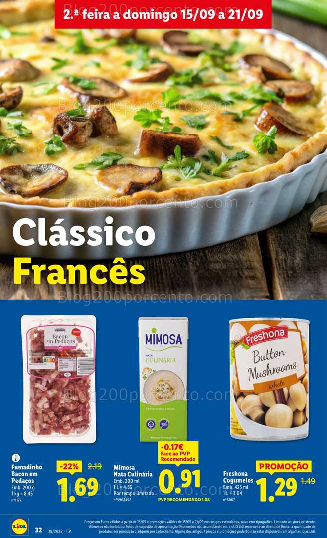 Antevisão Folheto LIDL Sabores do Mundo Promoções de 15 a 21 setembro