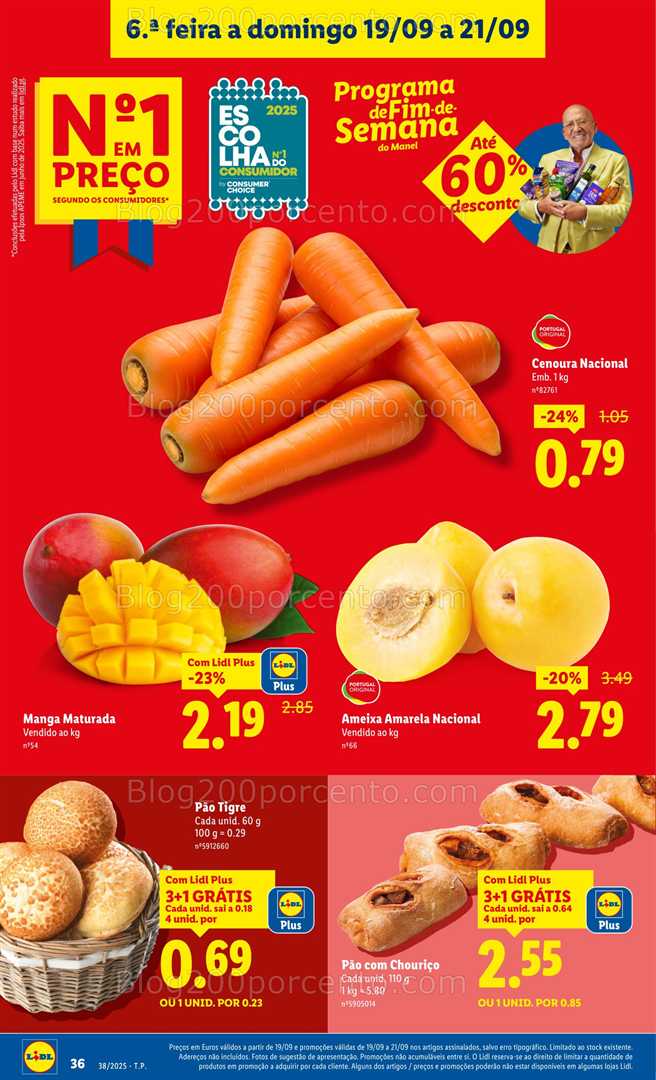 Antevisão Folheto LIDL Promoções de 15 a 21 setembro - Versão Digital