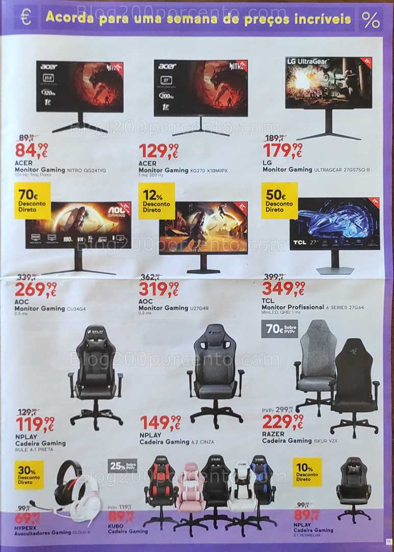 Antevisão Folheto WORTEN Promoções de 16 a 30 setembro