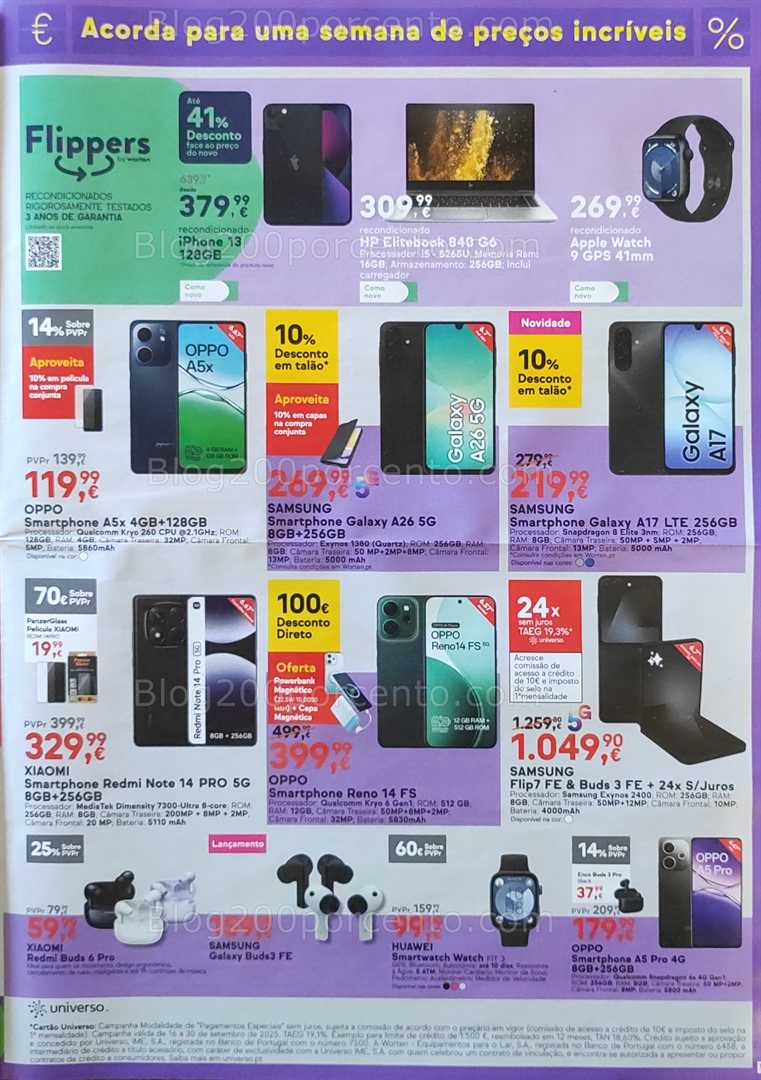 Antevisão Folheto WORTEN Promoções de 16 a 30 setembro