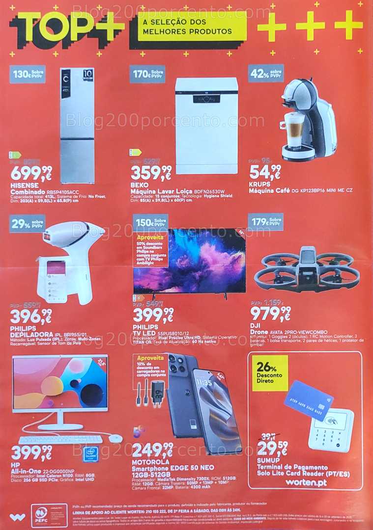 Antevisão Folheto WORTEN Promoções de 16 a 30 setembro