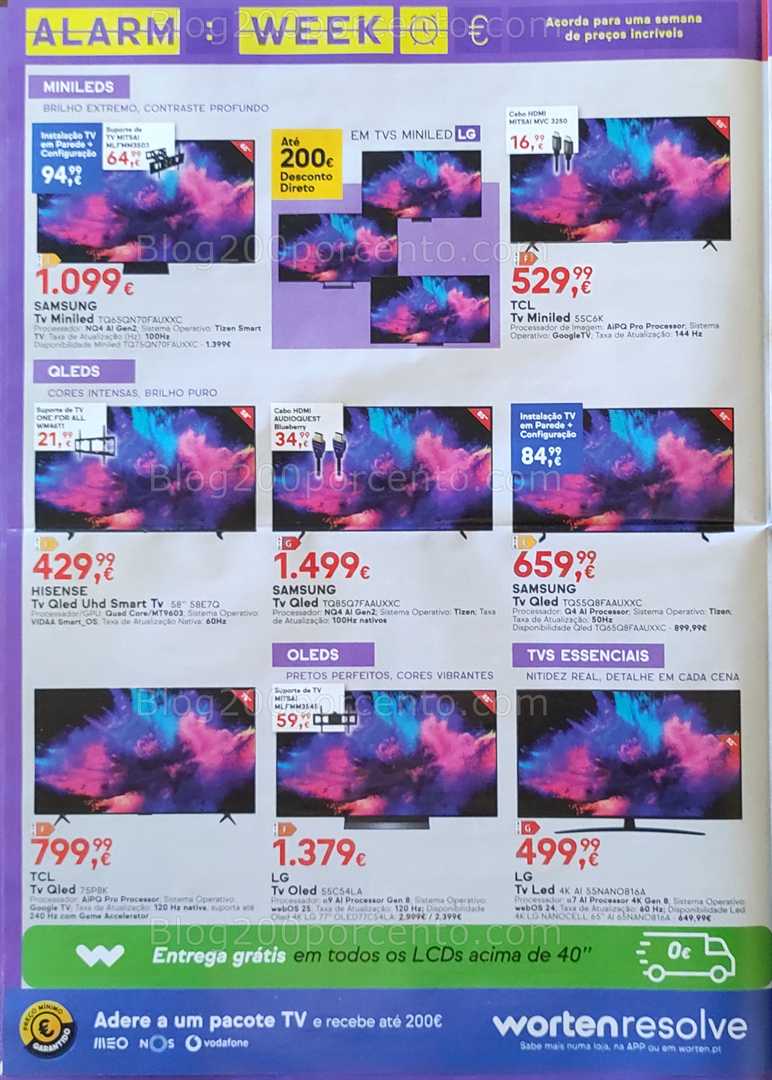 Antevisão Folheto WORTEN Promoções de 16 a 30 setembro